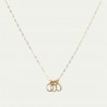 COLLIER LOUISE Topaze blanche