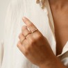 BAGUE ANOUK topaze blanche