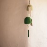 Duo de cloches rustic en feutre Muskhane - chlorophylle