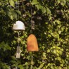 Duo cloches rustic en feutre Muskhane - naturel & abricot