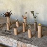 Mini pot à fleurs séchées en terre cuite