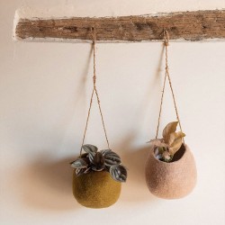 Nid à suspendre - couleur pistache