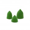Trio caches-vases clochette - couleur chlorophylle