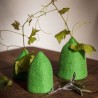 Trio caches-vases clochette - couleur chlorophylle
