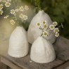 Trio caches-vases clochette - couleur naturel