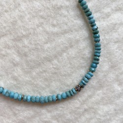 Collier Cloe en turquoise - Julie Bonzom