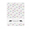 Carnet ligné A6 à motifs Hortensia