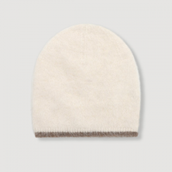 Bonnet écru en alpaga, modèle Fjord de la marque Ma Poésie