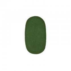 Plateau en feutre de la marque Muskhane, couleur olive.