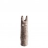 Chat en feutre, Taille M, Gris - Aveva Design