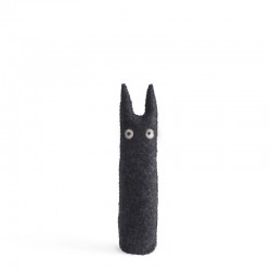 Chat en feutre, Taille M, Gris - Aveva Design