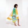 Drap de plage à motifs Sunrise, couleur sun - Ma Poésie