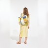 Sac Come à motifs riviera, de couleur lime - Ma Poésie