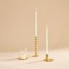 Petit modèle de photophore Cosmique, accompagné des bougeoirs Perles et Gemmes - Maison Pechavy