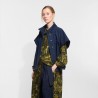 Veste oversize en jean bleu marine - Ma Poésie