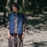 Veste oversize en jean bleu marine - Ma Poésie