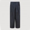 Pantalon en jean Zaho Stella de couleur marine - Ma Poésie