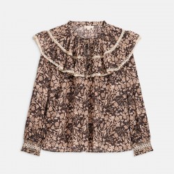 Blouse Nicole à volants, de la marque Louise Misha.