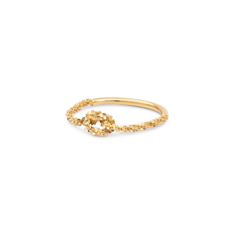 Bague noeuds -Modèle Etreinte de la marque BDM Studio