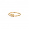Bague noeuds -Modèle Etreinte de la marque BDM Studio