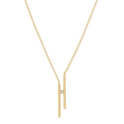 Collier zircon -Modèle Scarlett de la marque BDM Studio