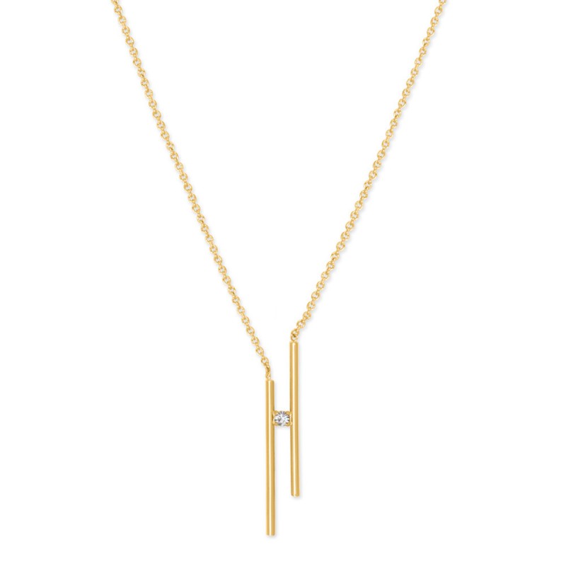 Collier zircon -Modèle Scarlett de la marque BDM Studio