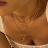 Collier zircon -Modèle Scarlett de la marque BDM Studio