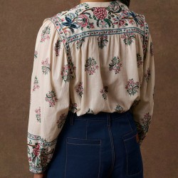 BLOUSE JANE Ecru (Louise Misha)